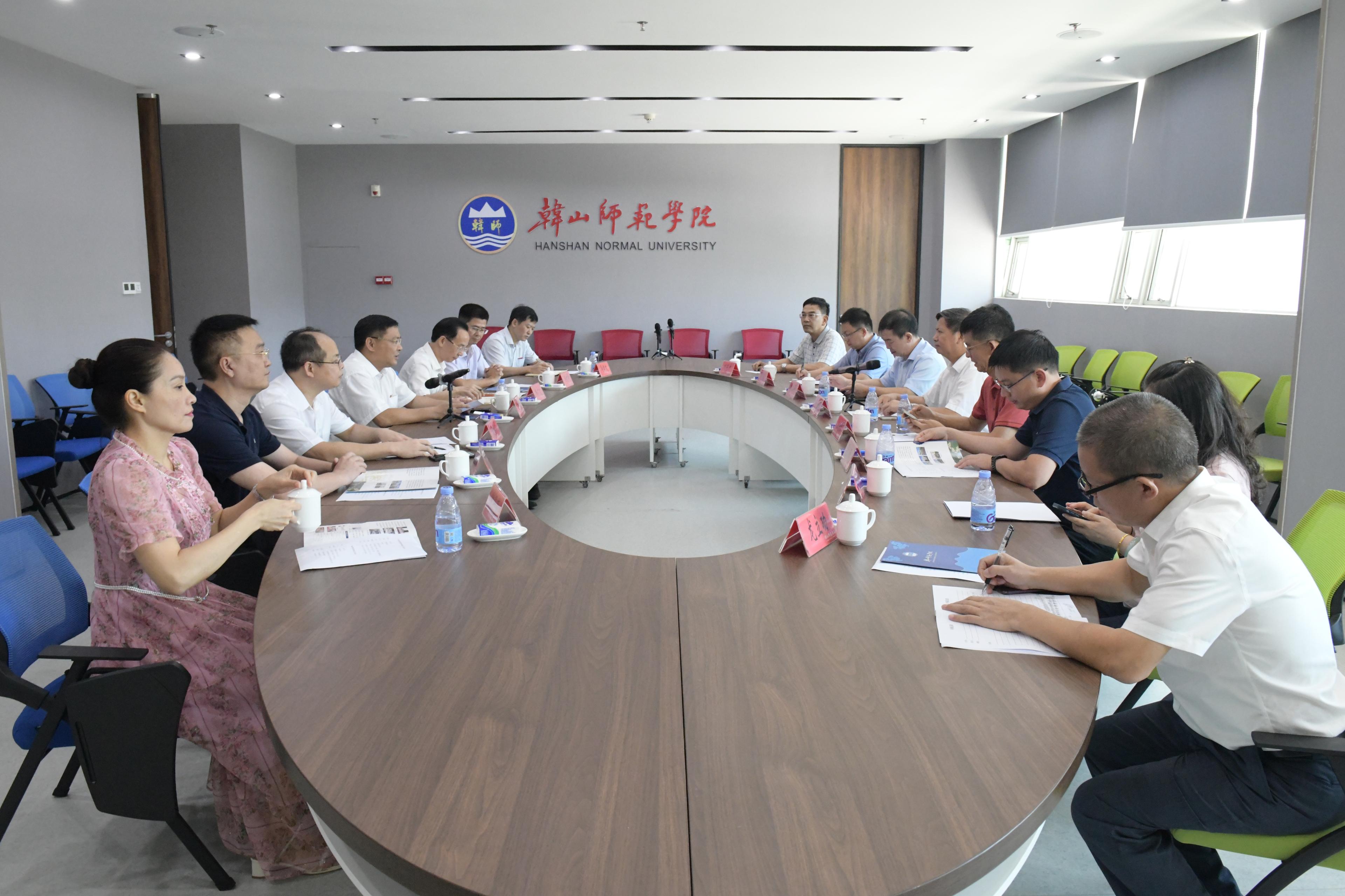 广东省审计厅党组成员、副厅长刘柱棠一行莅校考察