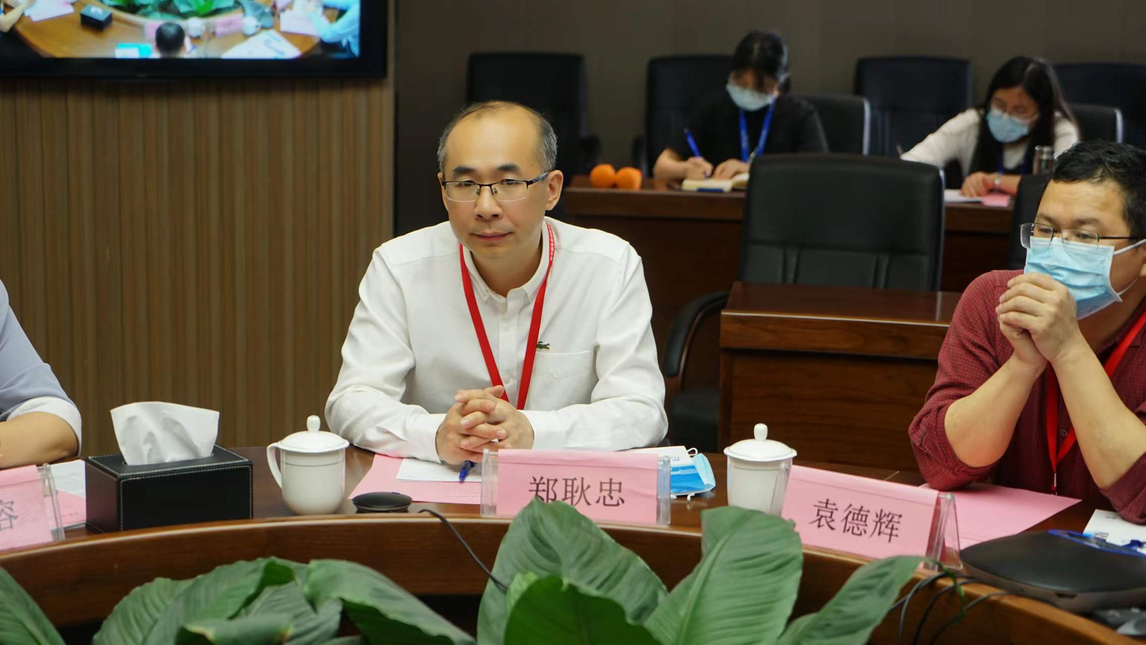 郑耿忠参加“凯普——韩师卓越工程师”联合培养座谈会
